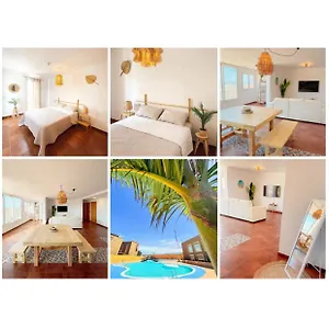 Casa Bamboo Corralejo, Relax, Piscina Y Parking Privado , Corralejo Spagna